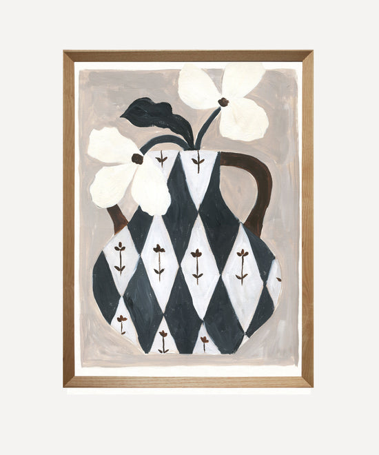 Diamond Vase, Giclée Print