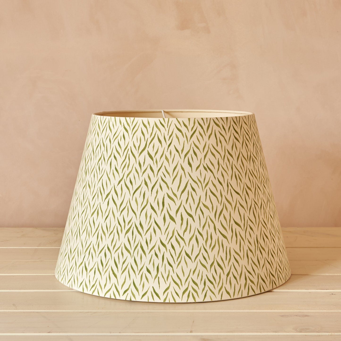 Mossy Green Zebra Lampshade