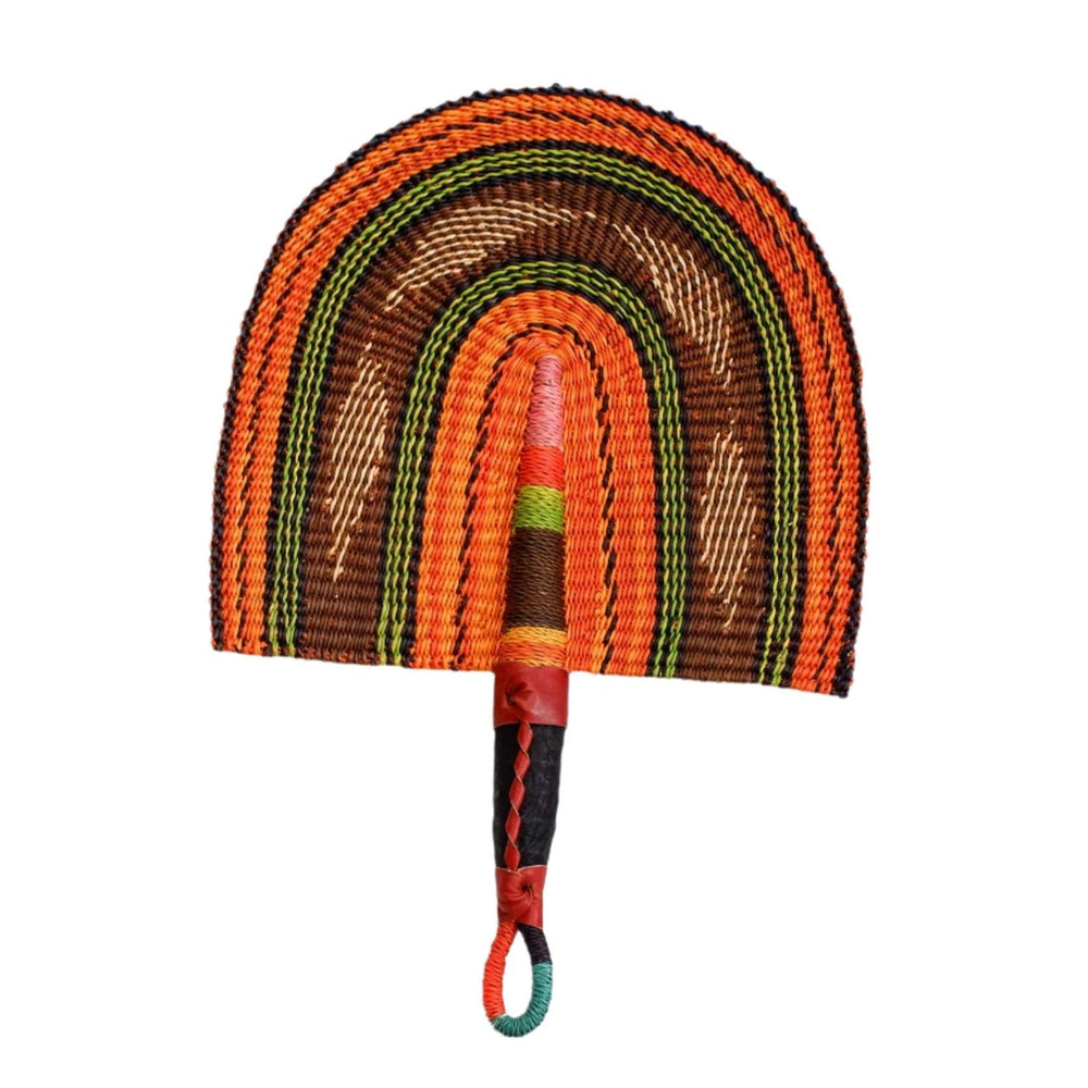 Colourful Bolga Fan from Ghana - 4