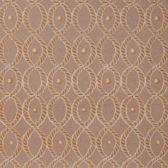Dolly Fabric in Grey and Gold