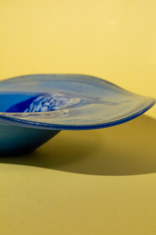 Mid-century Wavy Abstract Bowl