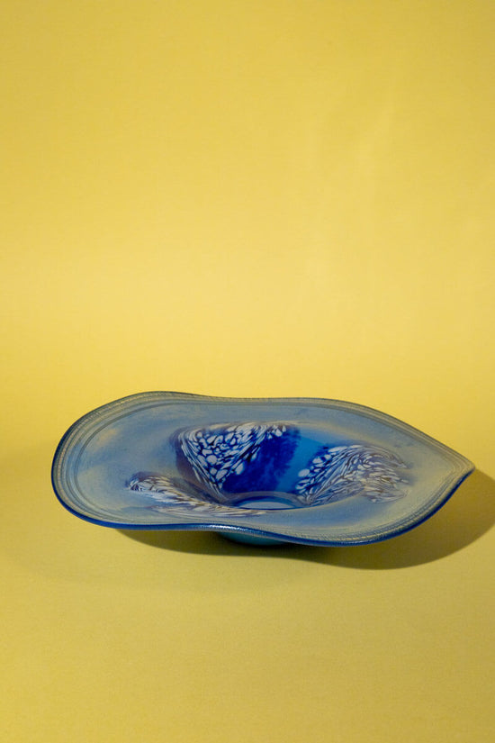 Mid-century Wavy Abstract Bowl