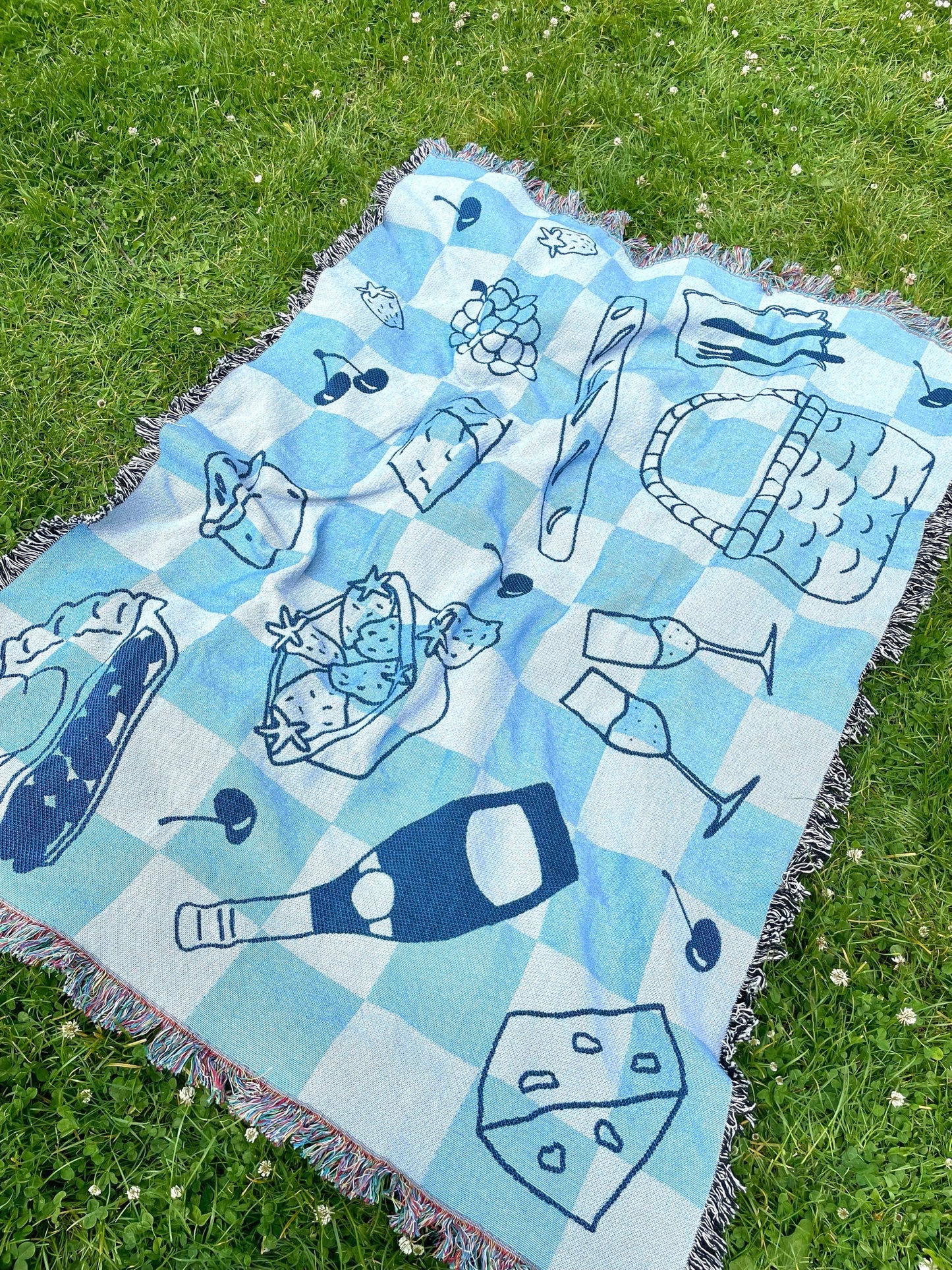 Picnic Blanket Blue