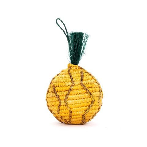 Pineapple Holiday Ornament from Rwanda