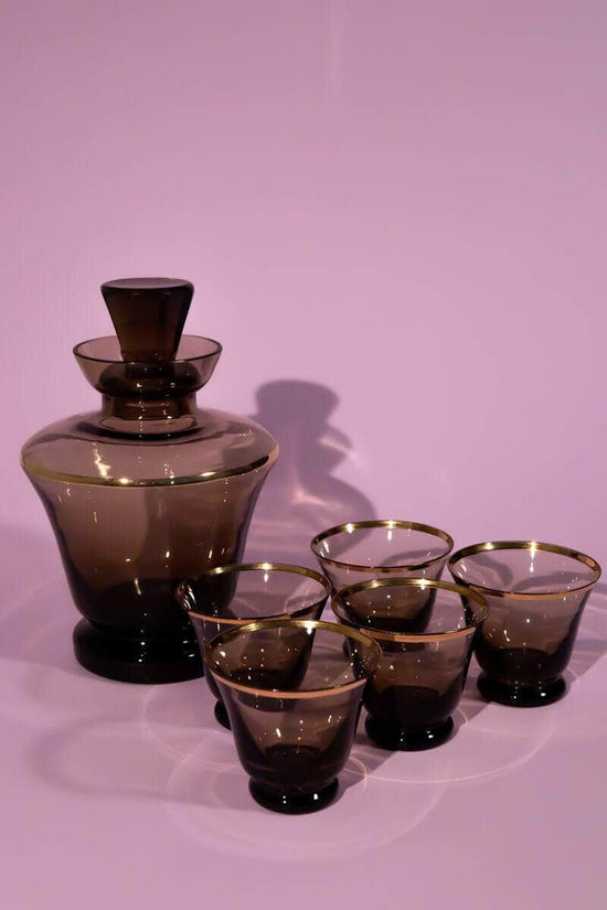 Mid-century French Decanter Set