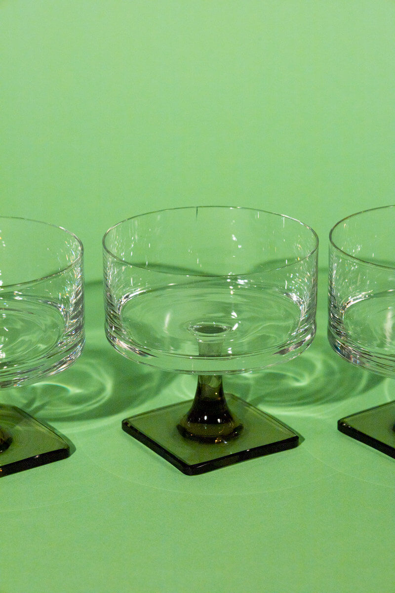 Set of Three Rosenthal Crystal Dessert Coupes