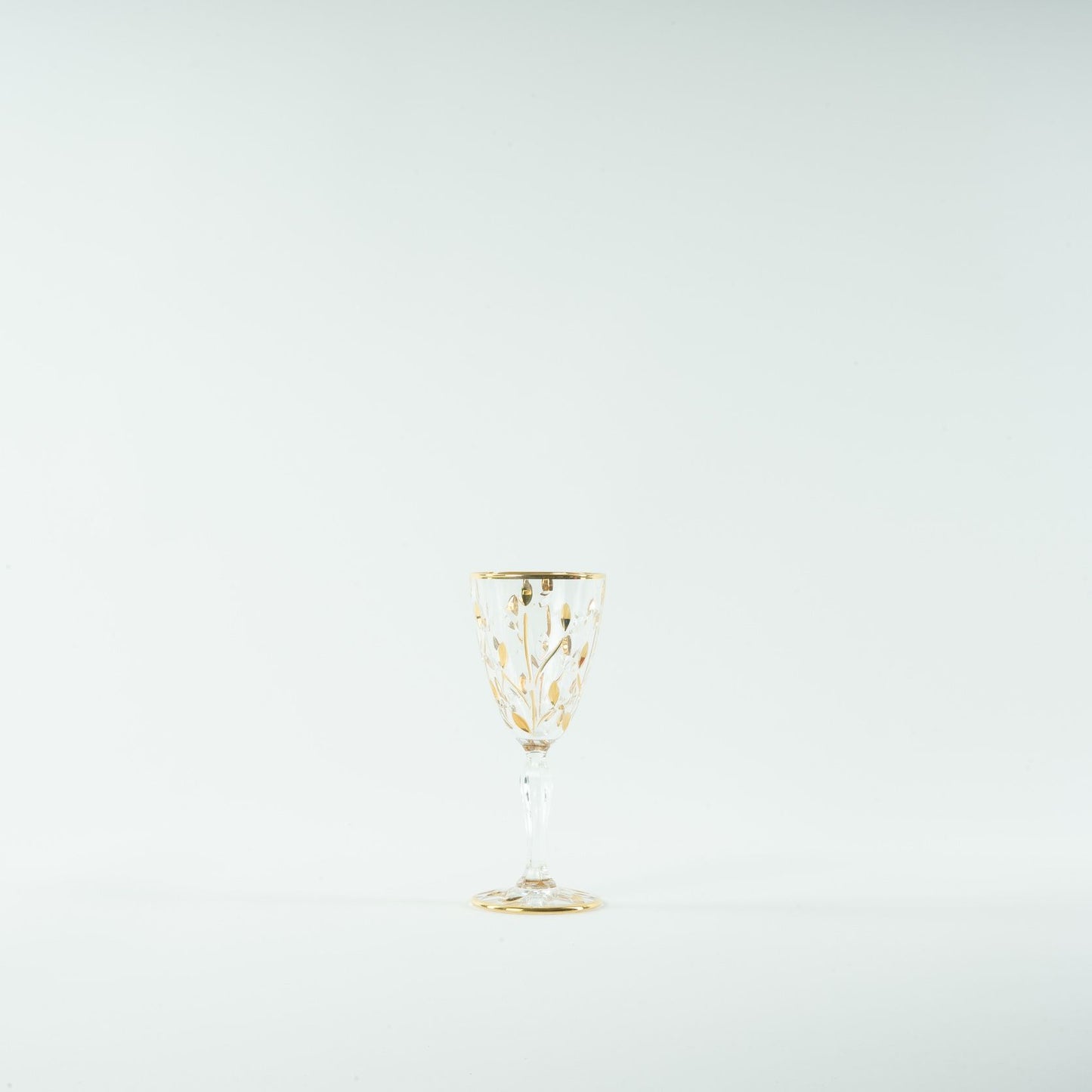 Crystal Gold Glasses - Set of 2