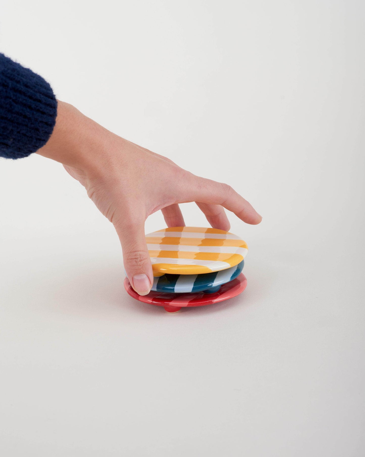 Striped Coasters