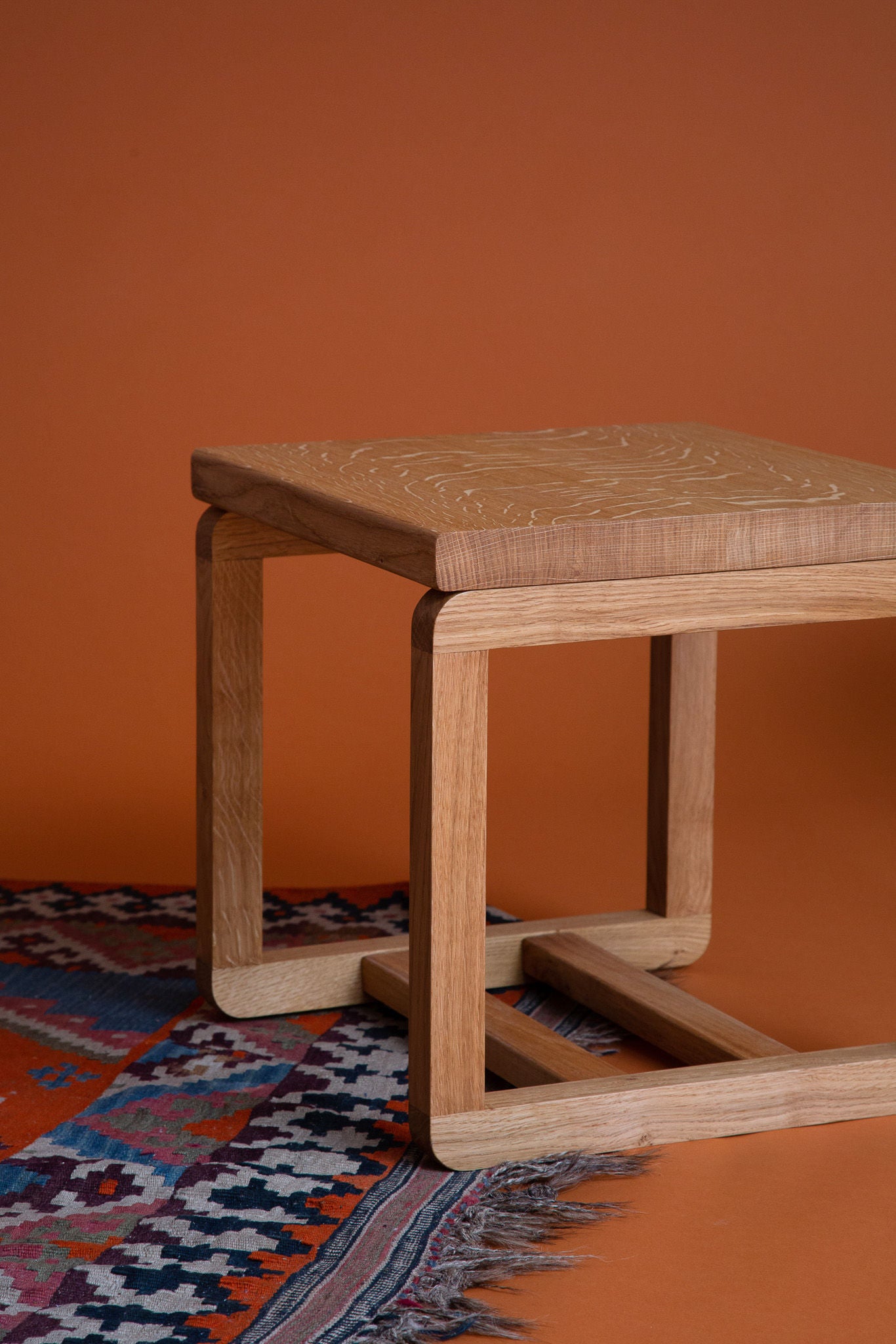 English Oak Side Table