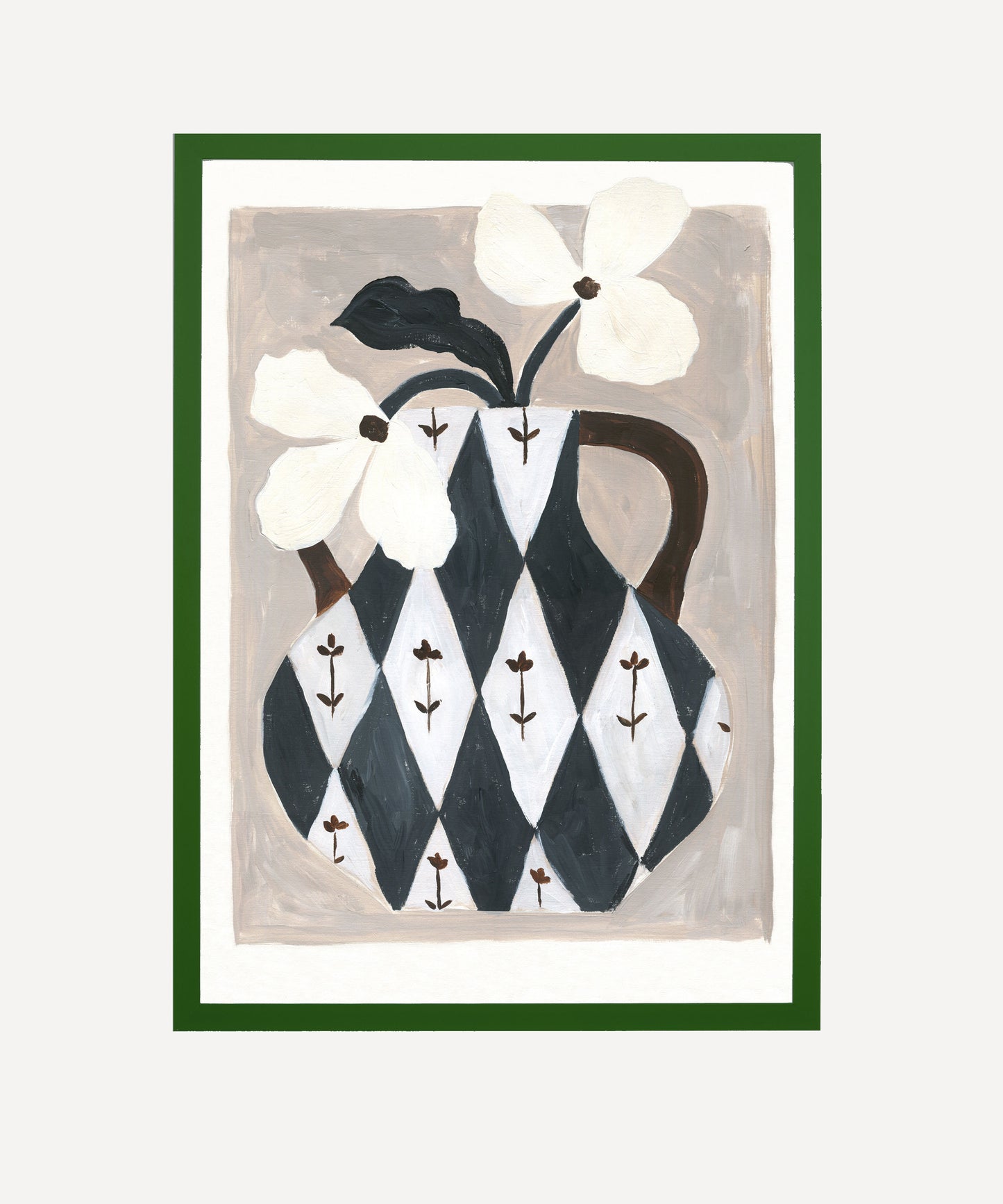 Diamond Vase, Giclée Print