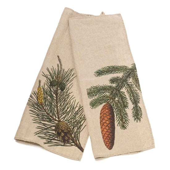 Linen Kitchen Towels SPRUCE & PINE Set of 2