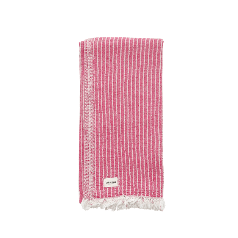 Portobello Hammam Towel - Flamingo