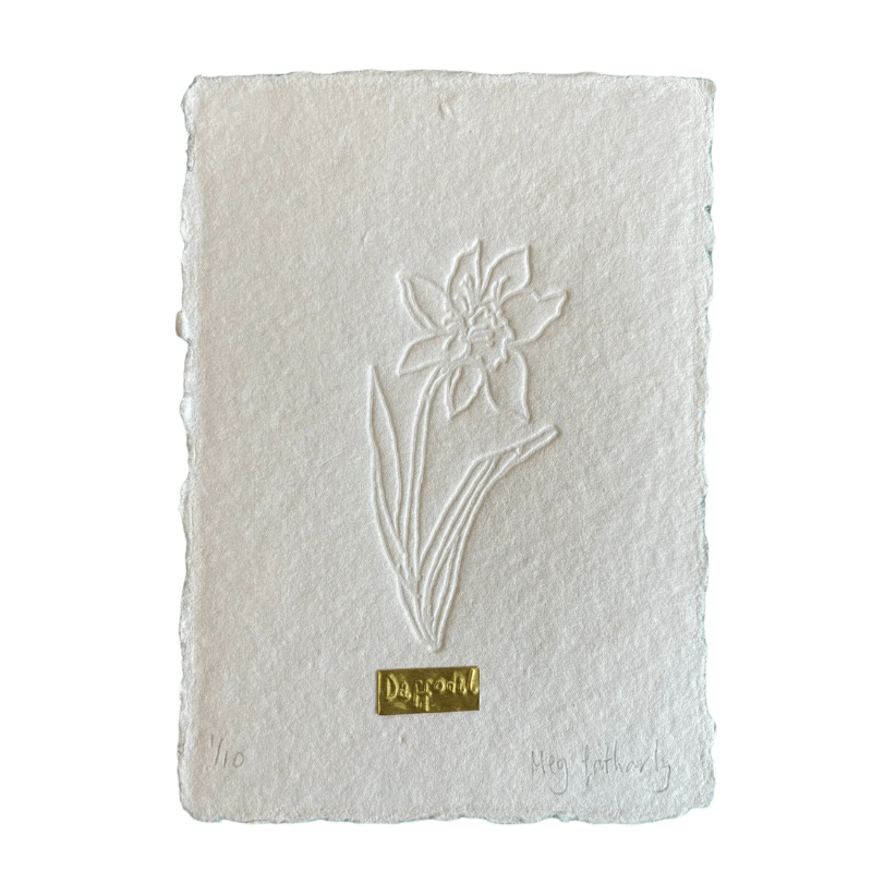 Limited Edition Daffodil Embossing