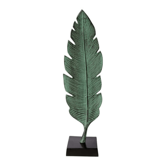 Medium Banana Leaf Plume Sculpture