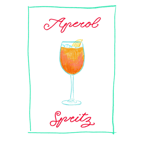 Aperol Spritz Art Print