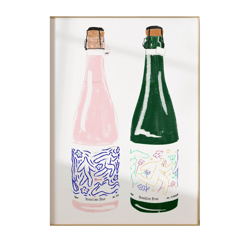 Vino Art Print