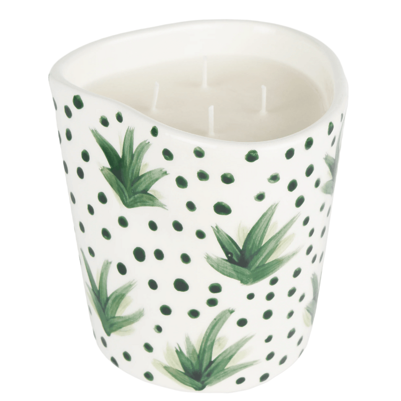 Plants & Dots Fig Leaf Candle