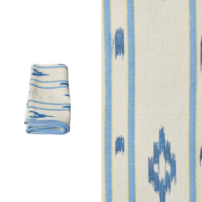 Ikat Long Table Runner