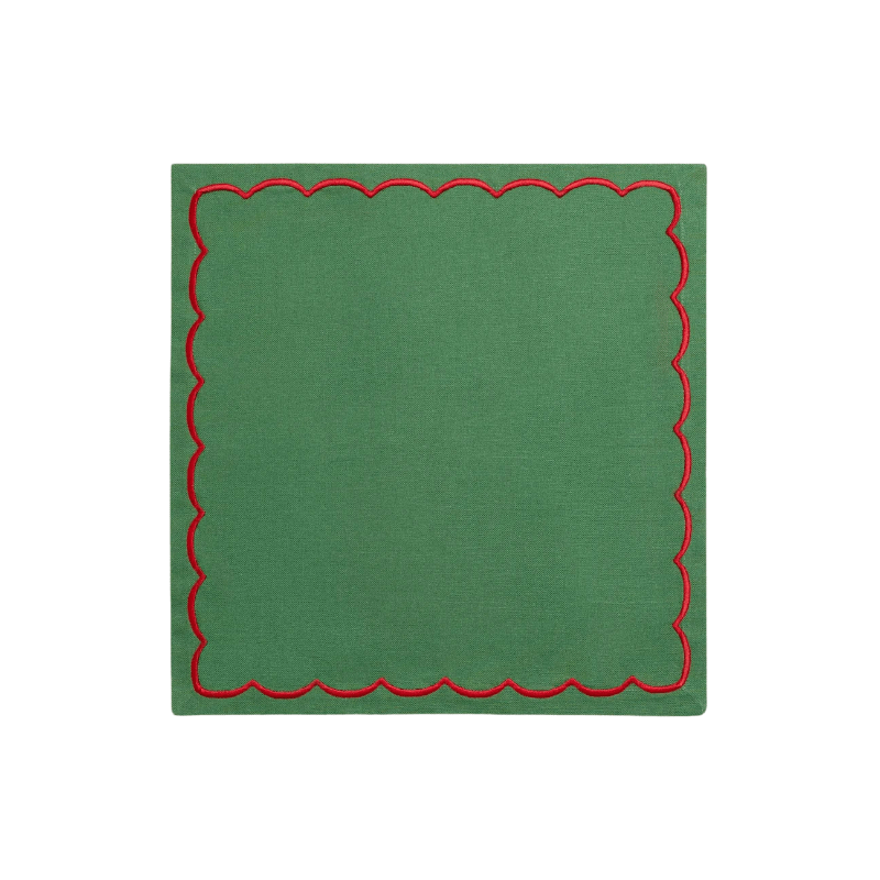 Green Napkin - Set of 2