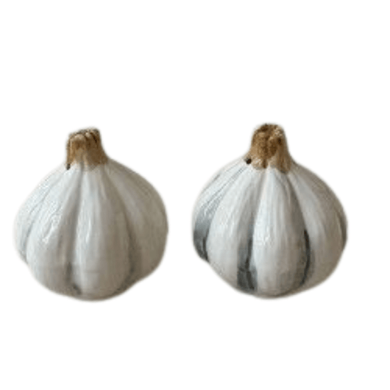 Garlic Shaped Salt and Pepper Shakers