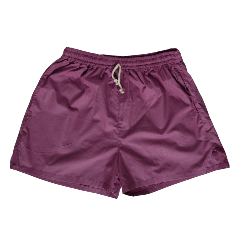 Cotton Swim Short Purple