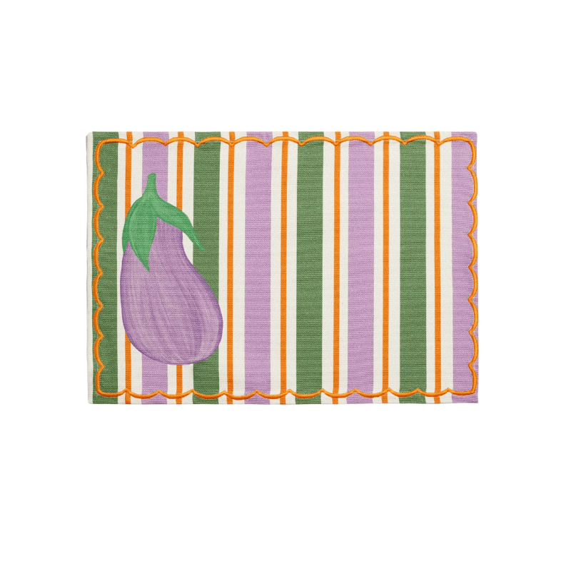 Aubergine Placemat