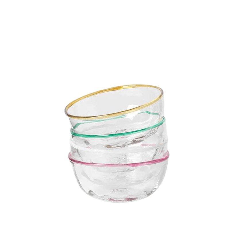 Peter Bowl | Set of Four Mixed Colours