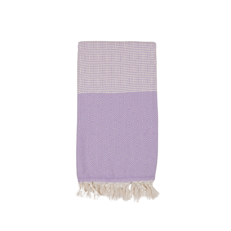 Nordic Dot Hammam Towel - Lilac