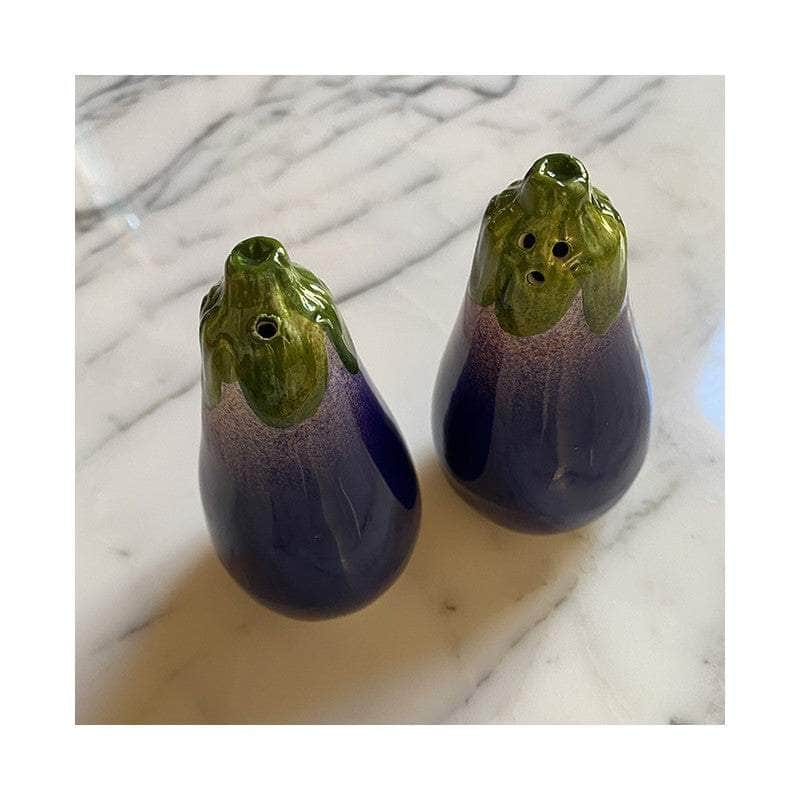 Eggplant Salt & Pepper Shaker