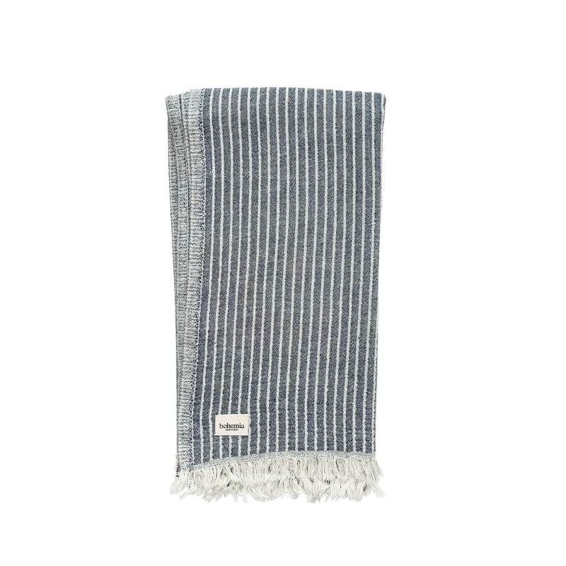 Portobello Hammam Towel - Indigo