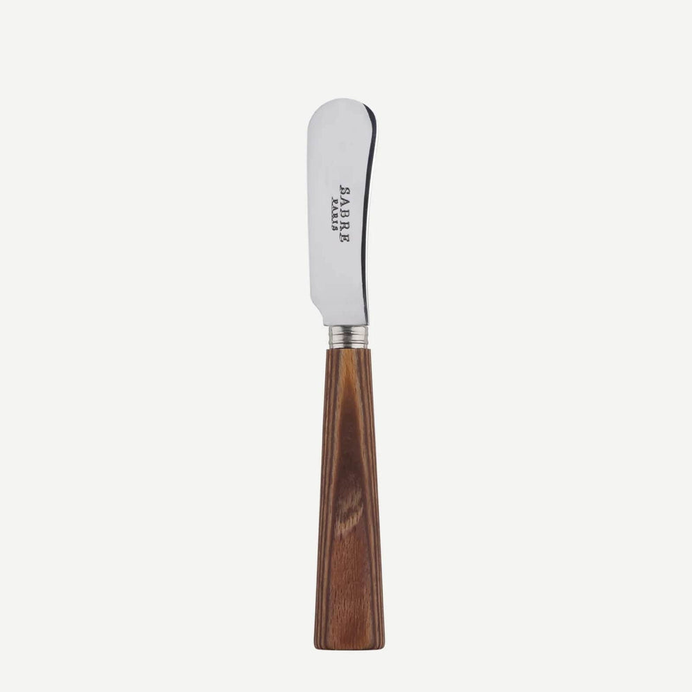 Natural Condiment Spreader | Light Coloured Wood