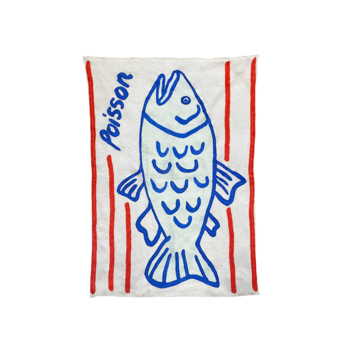 Poisson Tea Towel