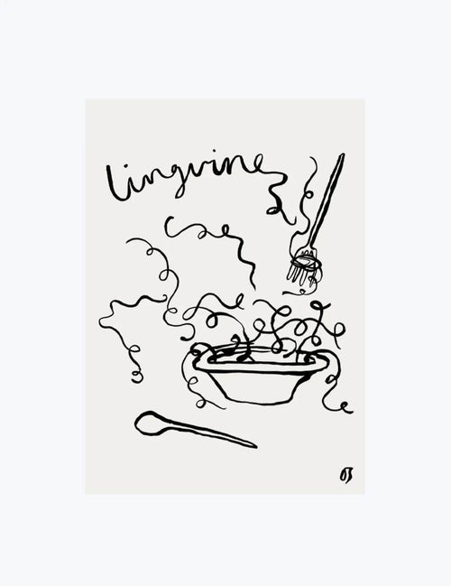 Linguine Art Print