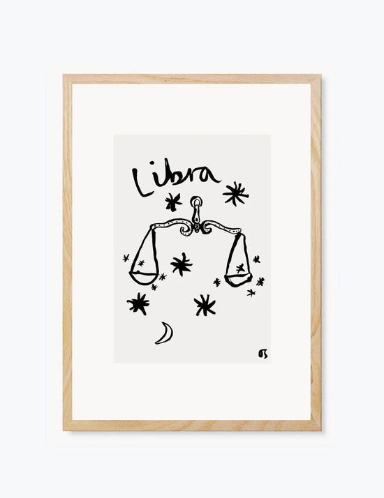 Libra Art Print