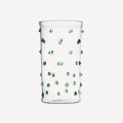 Green Pom Highball Glass