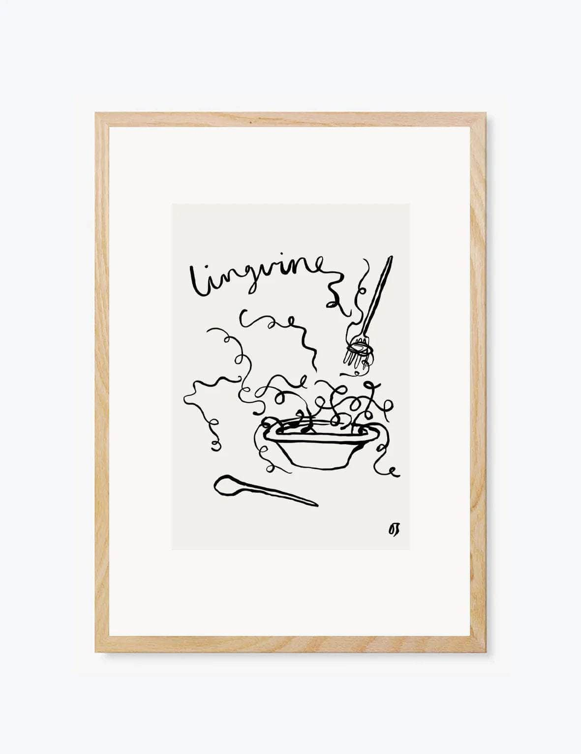 Linguine Art Print