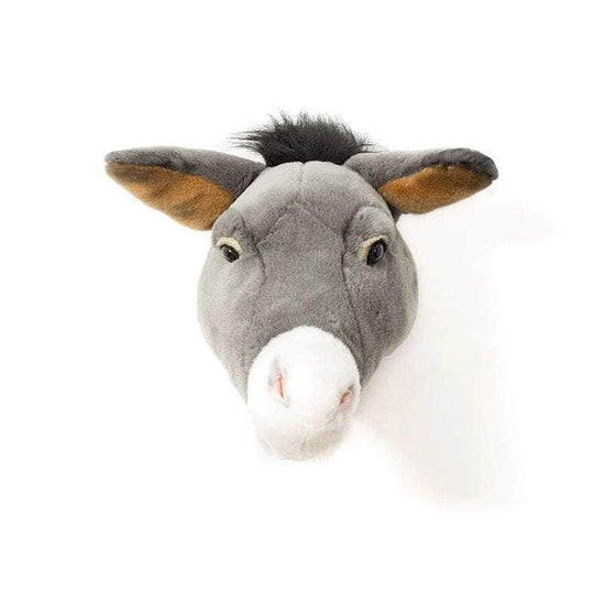 Francis the Donkey Wall Mounted Plush Head