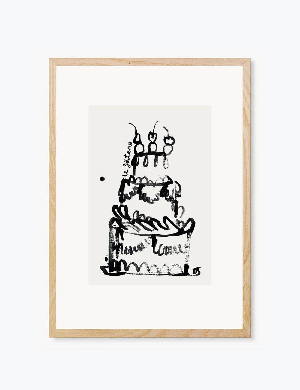 Le Gâteau | Wall Art Print