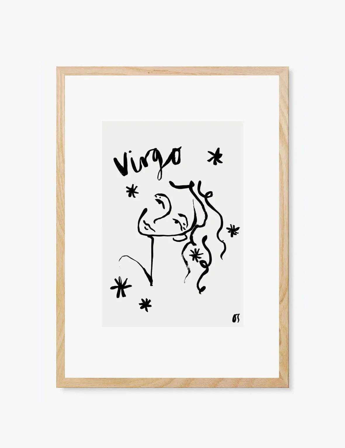 Virgo Art Print