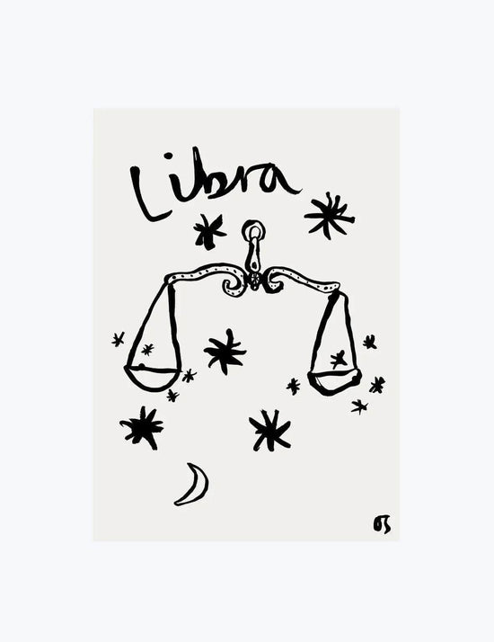 Libra Art Print