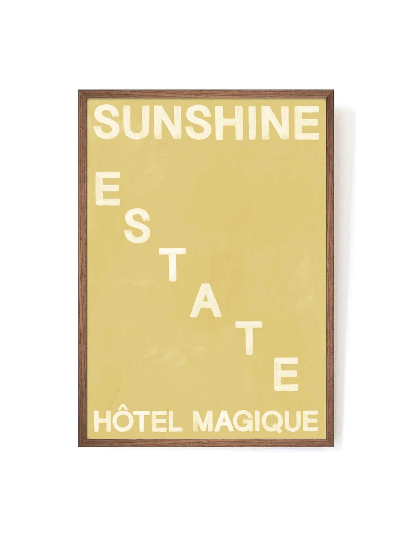 Sunshine Estate Art Print