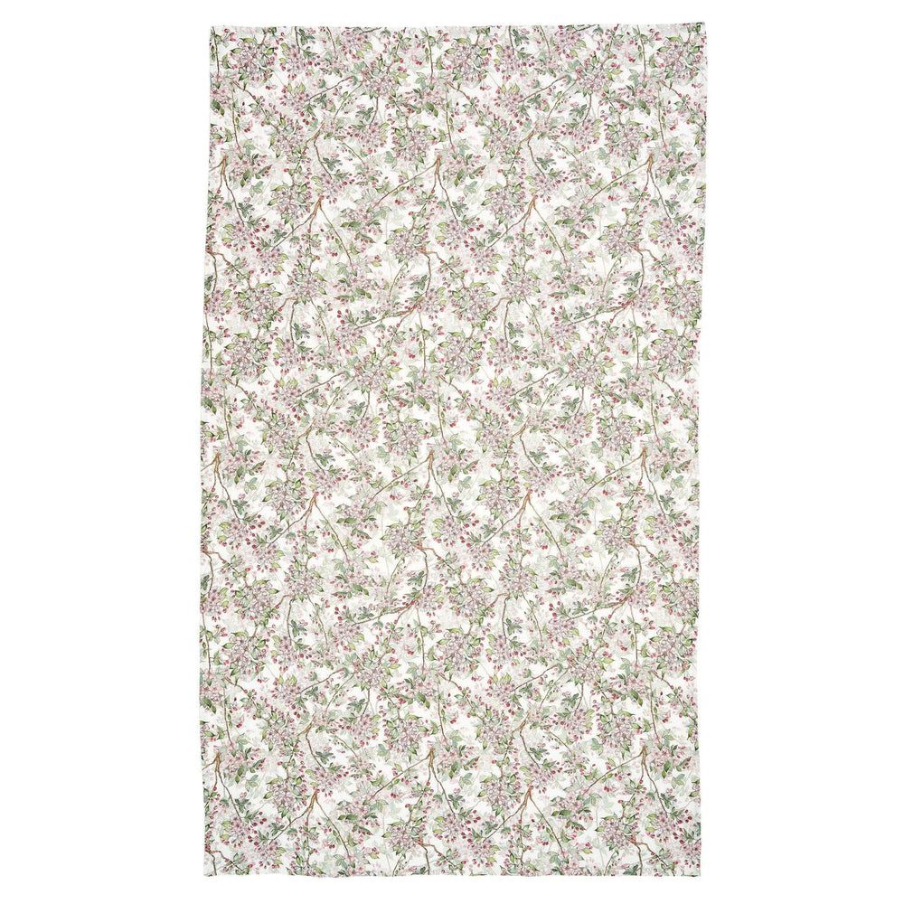 Cherry Blossom Linen Table Cloth