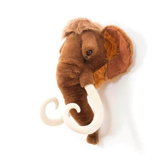 Arthur the Mammoth Wall Mounted Plush Head