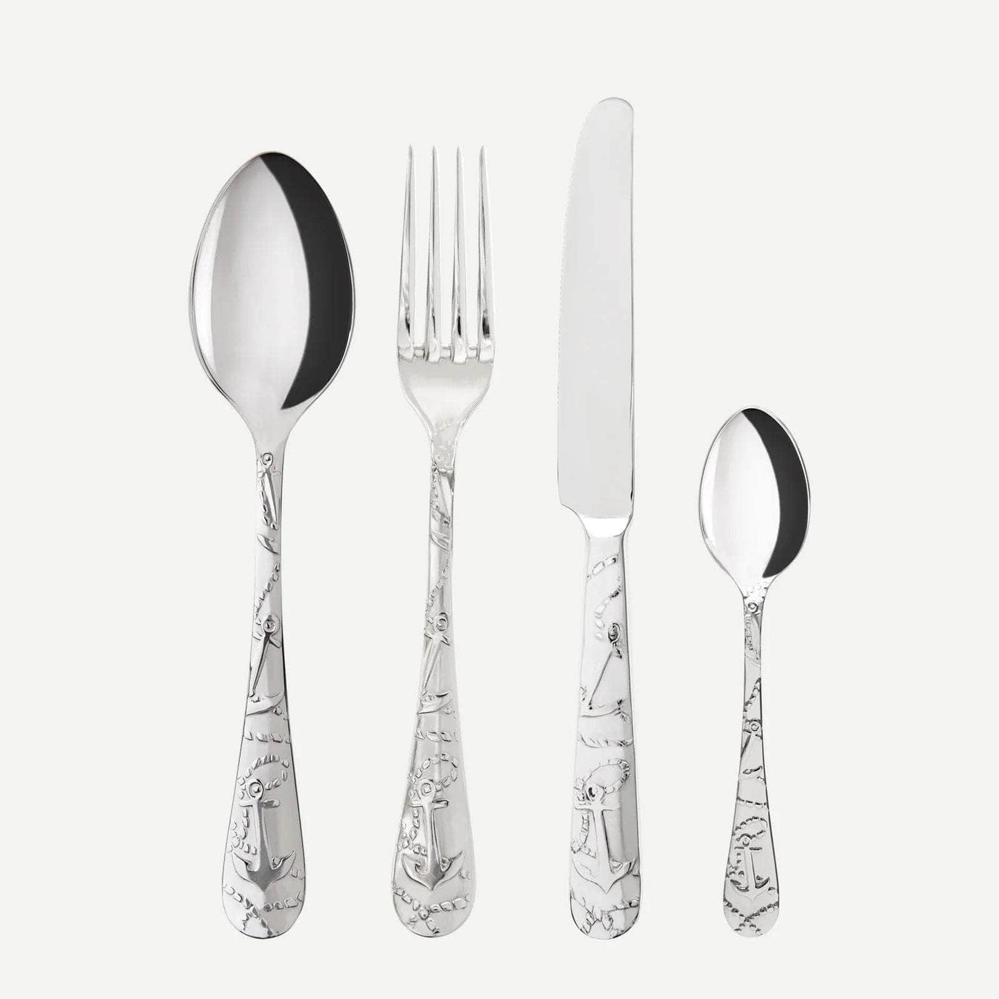 Saint Malo 4 PC Cutlery Set | Stainless Steel