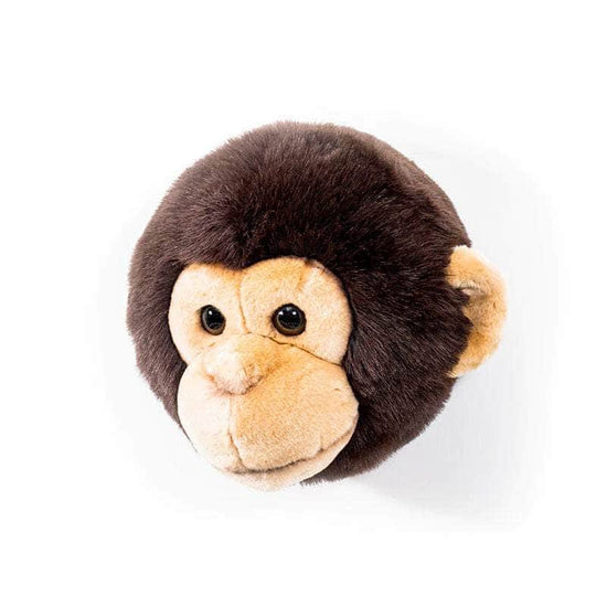 Joe the Monkey Wall Mounted Plush Head