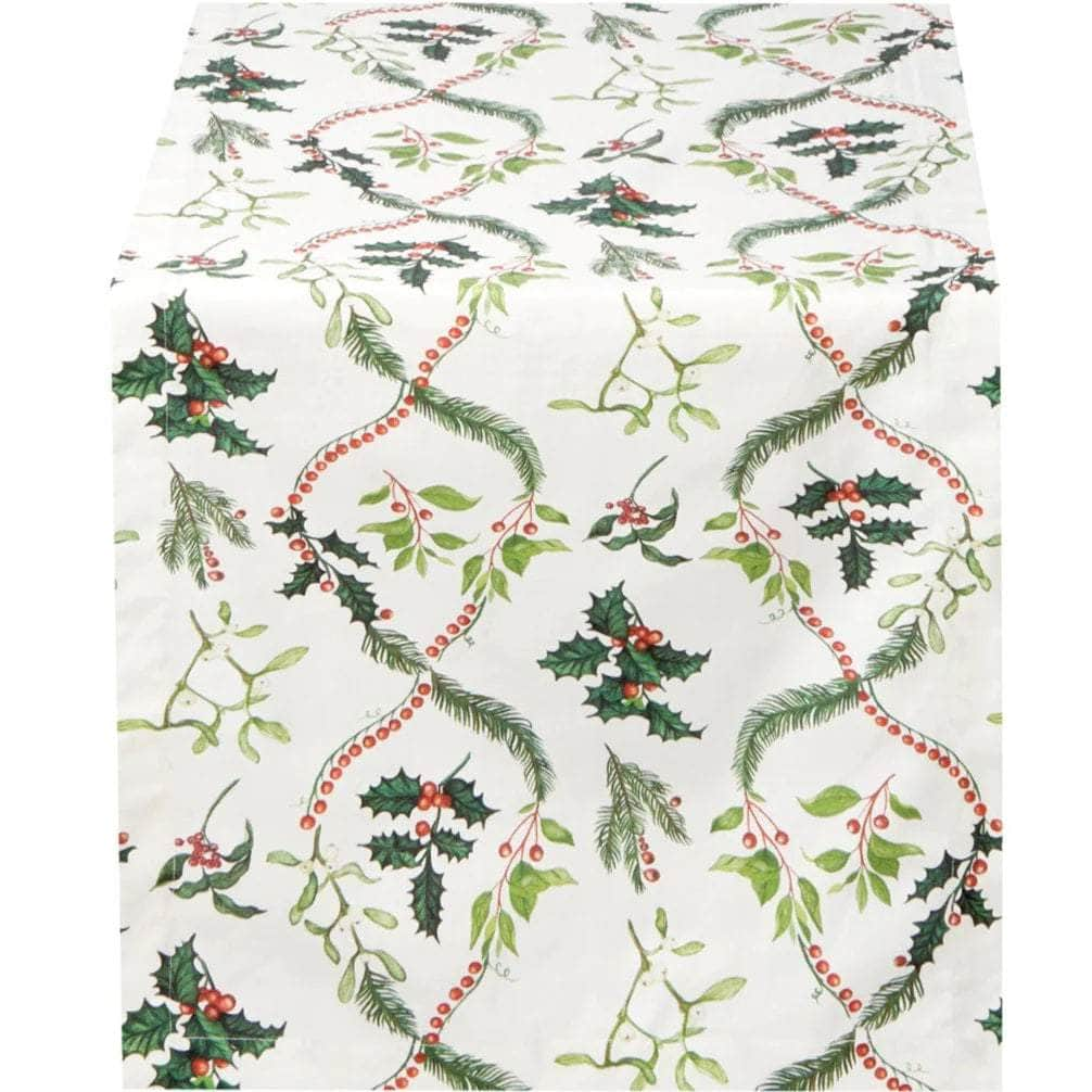 Holly & Mistletoe Runner