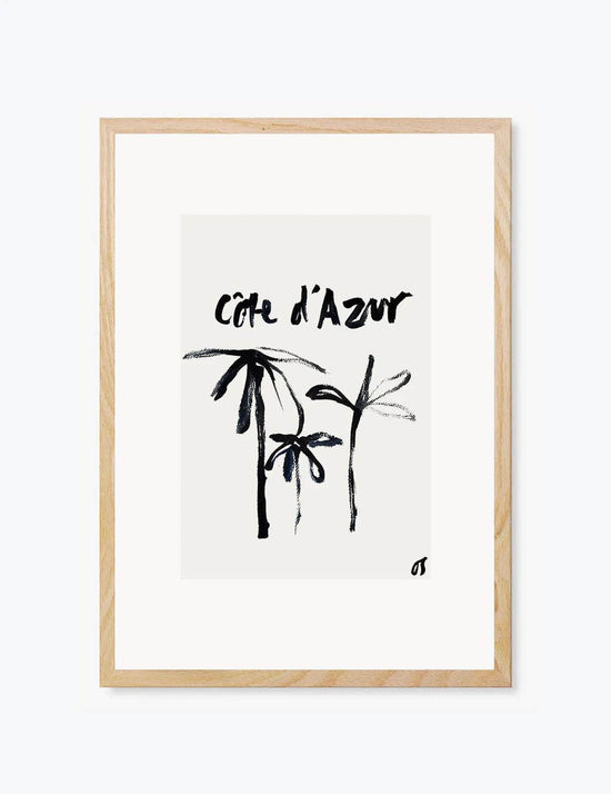 Côte d'Azur | Wall Art Print