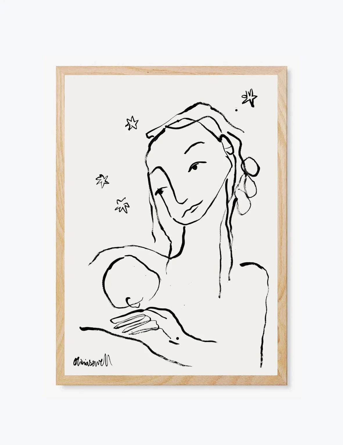 Mama In The Nighttime | Wall Art Print