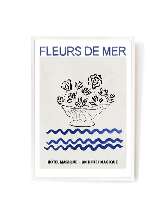 Fleurs de Mer Art Print