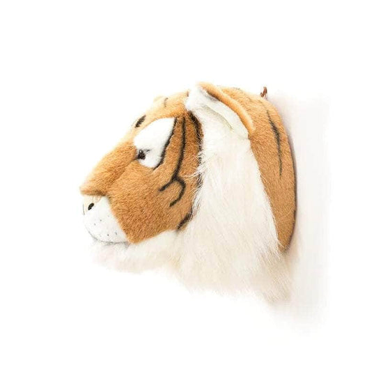 Felix the Tiger Wall Mounted Plush Head